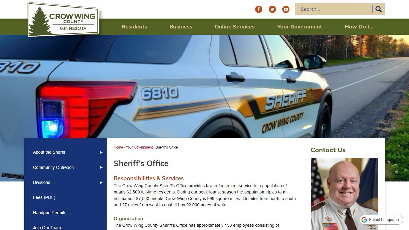 Sheriff's Office | Crow Wing County, MN - Official Website